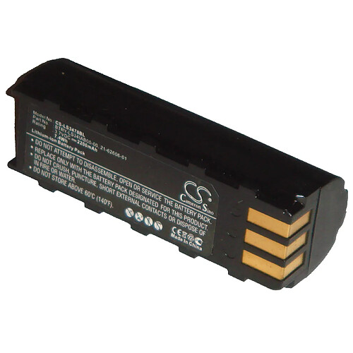 vhbw Batterie compatible avec Honeywell 8800 scanner de code-barre POS (2200mAh, 3,7V, Li-ion)