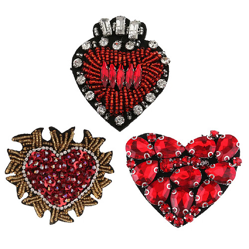 Patch Strass coeur