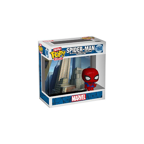 Figurine Funko Bitty Pop Deluxe Marvel Spider Man Cityscape