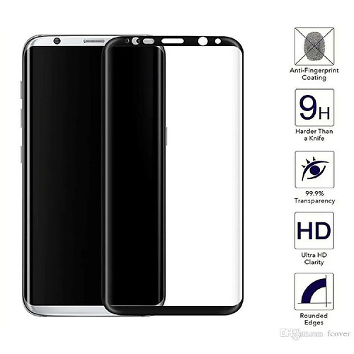 PHONECARE Kit 2 Film de Verre Trempé Incurvé pour Samsung Galaxy S8 Plus