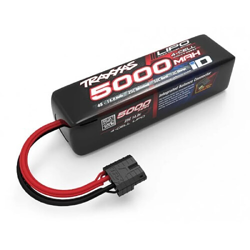 Batterie Traxxas Lipo ID 4S 14,8V 5000mAh 25C - Traxxas TRX2889X