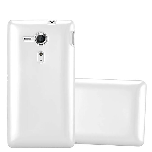 Cadorabo Coque Sony Xperia SP Etui en Argent