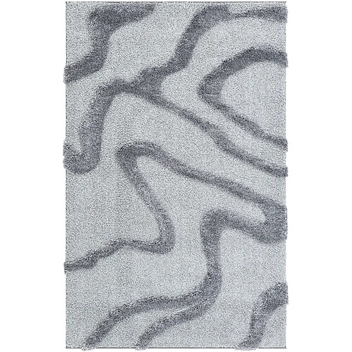 Hadorn Tapis shaggy 185x125 gris Thun Arbor