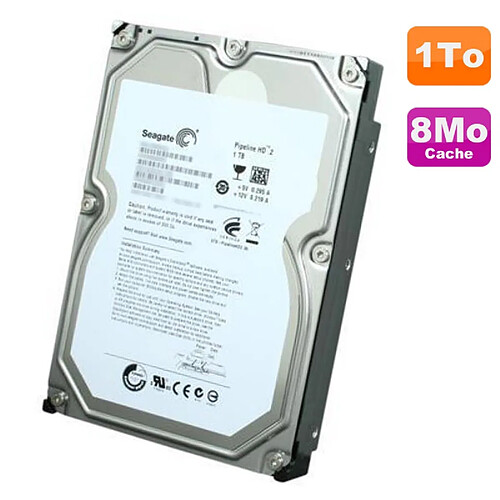 Seagate Technology Disque Dur 1To SATA 3.5" Seagate Pipeline HD ST31000322CS 9GW134-075 · Occasion