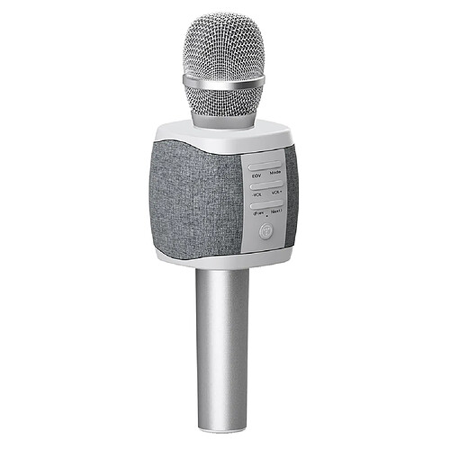 Universal Microphone karaoke sans fil Bluetooth haut-parleur 2 en 1 enregistrement de chant portable lecteur KTV pour téléphone mobile PC | microphone