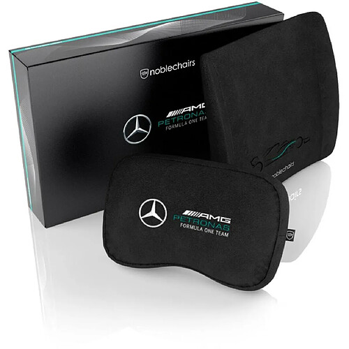 Ensemble de coussins en mousse à mémoire de forme Noblechairs - Mercedes-Amg Petronas Formula One Team Edition