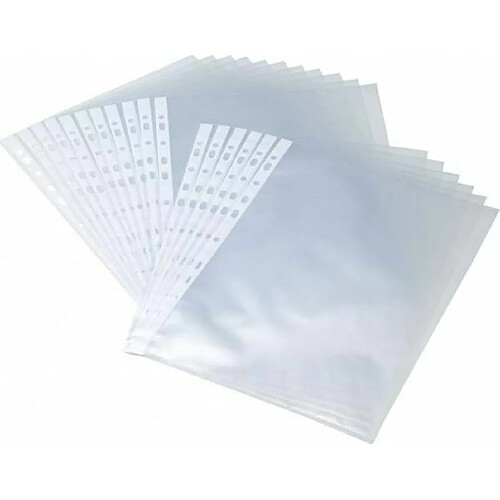 Lot de 100 pochettes transparentes Bantex Budget A4