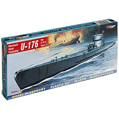 Mirage Hobby U-Boat U-176 Type IXC Model Kit