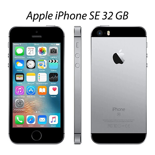 Apple iPhone SE 32 GB space gray · Reconditionné