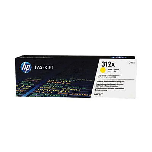 HP 312A Yellow Original LaserJet Toner Cartridge