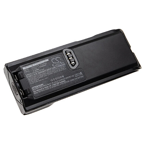 vhbw batterie compatible avec Motorola Tetra MTP200, MTP300 radio talkie-walkie (4300mAh 7,4V Li-Ion)