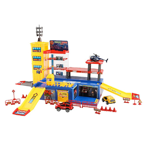 1/36 Échelle Enfants Action Modèle Play Set Parking Garage Enfants Jouets Style1