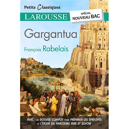 Gargantua : récits : spécial nouveau bac · Occasion