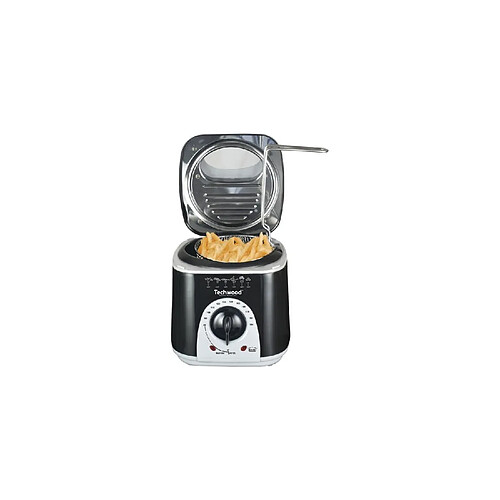 TECHWOOD Mini Friteuse et Appareil a fondu - 950 W - Noir