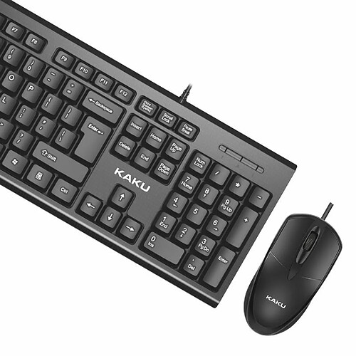 iKAKU KSC-502 Ensemble clavier et souris USB noir