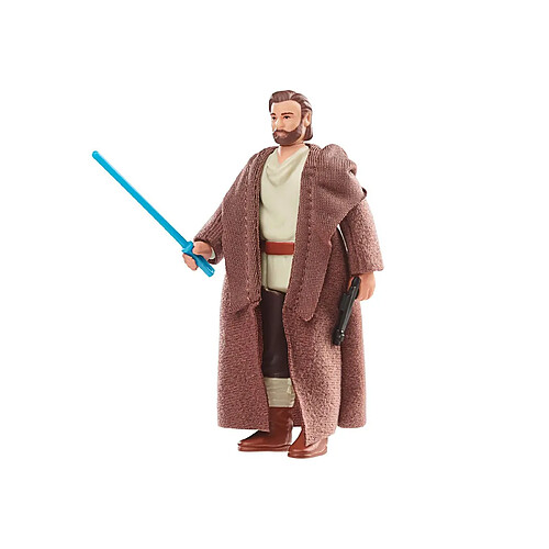 Hasbro Star Wars Retro Collection, Figurine Obi-Wan Kenobi (Jedi Errant) de 9,5 cm, Obi-Wan Kenobi, pour Enfants, dès 4 Ans F5770