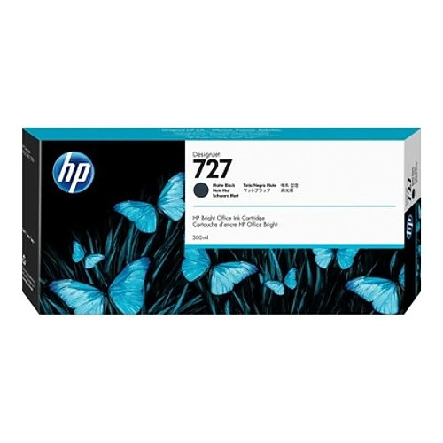 HP 727 Cartouche Noir et couleurs C1Q12A