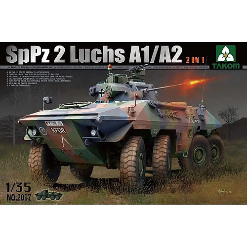 Takom Maquette Véhicule Sppz 2 ""luchs A1/a2