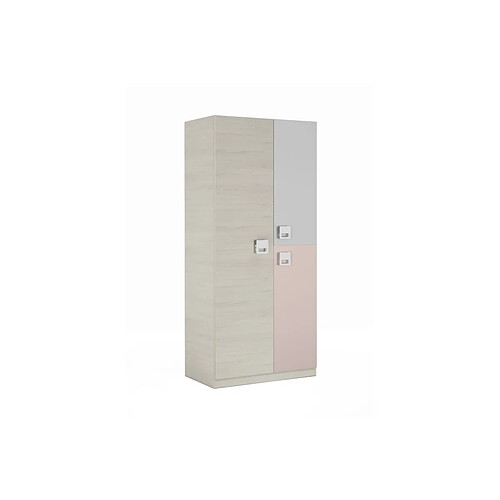 Loungitude Armoire enfant ROSA 3 portes