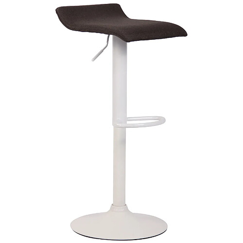 Non Tabouret de bar Dyn V2 tissu blanc