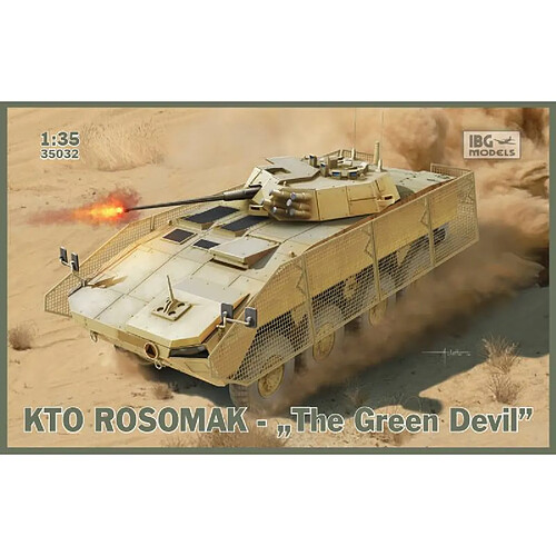 Ibg Models Maquette Véhicule Kto Rosomak "the Green Devil"