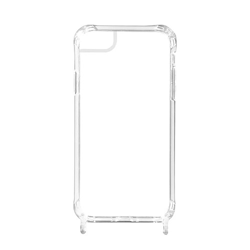 Avizar Coque iPhone 7, 8, SE 2020 et SE 2022 Personnalisable bijou/Chaîne - Transparent