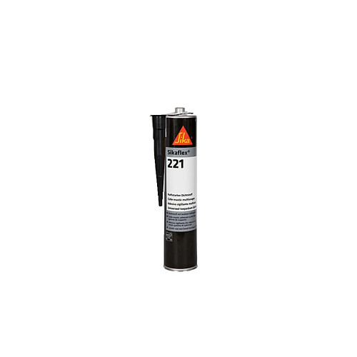 Lot de 12 colle mastic multi-usages SIKA Sikaflex 221 - Noir - 300ml