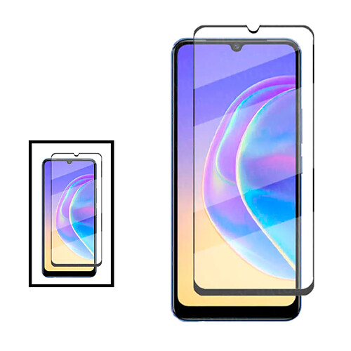 PHONECARE Kit 2 Film de Verre Trempé 5D Full Cover pour Samsung Galaxy M22