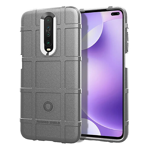 Wewoo Coque Pour Xiaomi RedMi K30 Housse en TPU antichoc à couverture complète gris