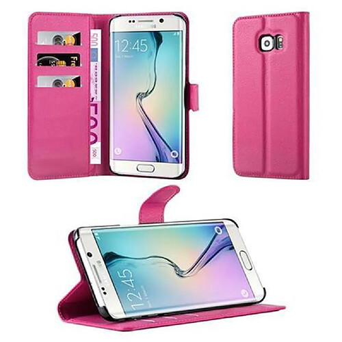 Cadorabo Coque Samsung Galaxy S6 EDGE Etui en Rose