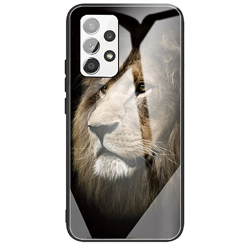 Coque en TPU anti-rayures, antichoc Lion pour votre Samsung Galaxy A53 5G