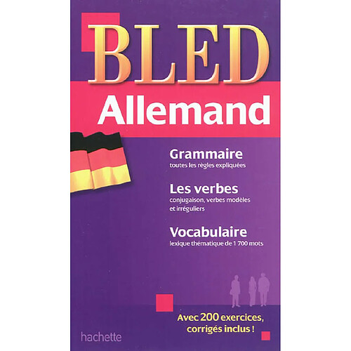 Bled allemand : grammaire, les verbes, vocabulaire · Occasion