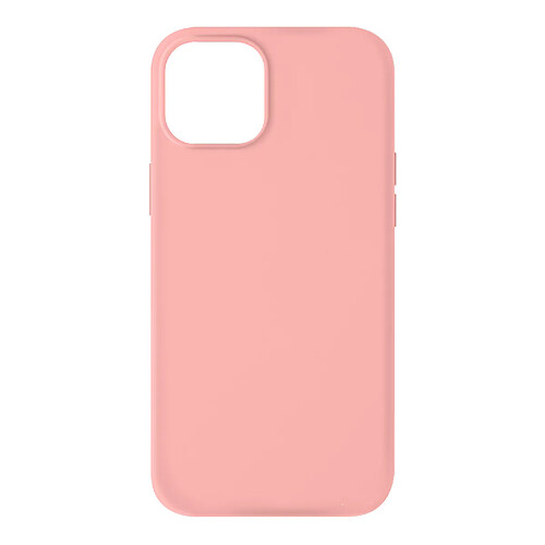 Avizar Coque iPhone 13 Mini Finition Soft-touch Silicone Semi-rigide rose