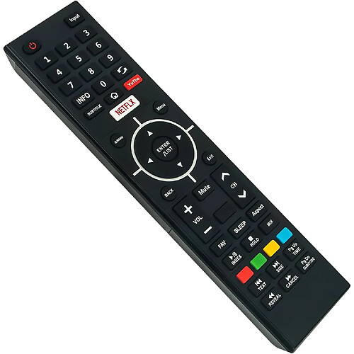 SANAG Qt50Nx23 Telecommande De Remplacement --Fit Pour Telecommande Tv Qbell Qt-50Nx23