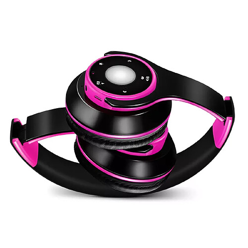 Audio stéréo coloré Mp3 Bluetooth casque sans fil écouteurs Support carte SD avec micro