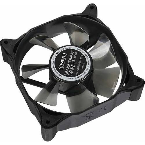 Ventilateur pour boîtier PC NoiseBlocker M8-P noir (l x h x p) 80 x 80 x 25 mm