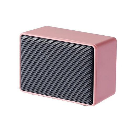 Yonis Mini Enceinte Bluetooth Puissante Rose 3W