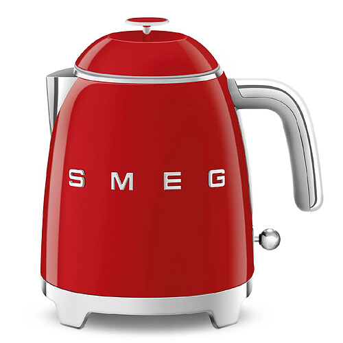 Bouilloire sans fil 0.8l 1400w rouge - klf05rdeu - SMEG