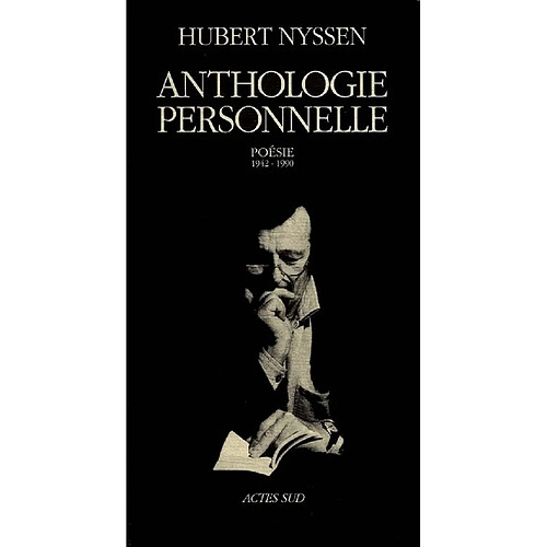 Anthologie personnelle · Occasion