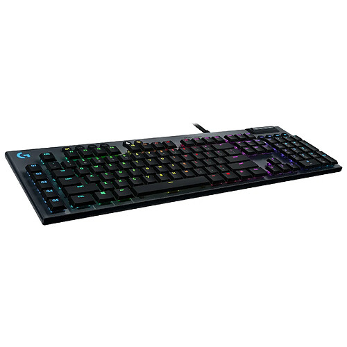 Logitech G G815 clavier USB Suisse Charbon