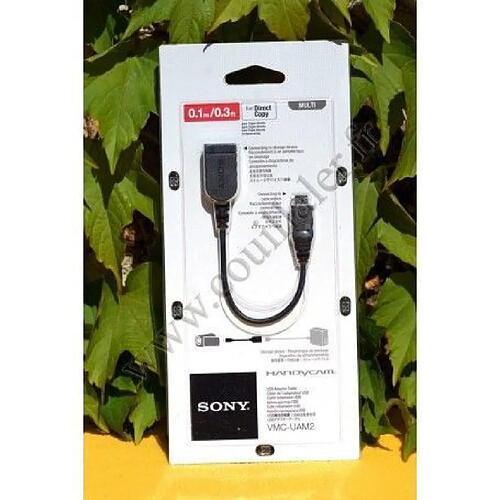 Câble adaptateur Sony VMC-UAM2 - USB vers Sony Multi-Terminal