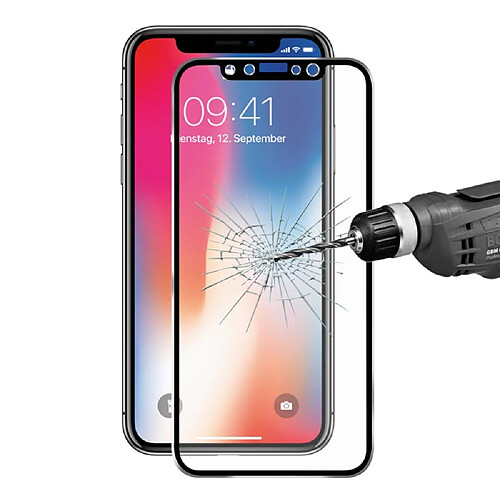 Protecteur écran en verre trempé pour Apple iPhone X