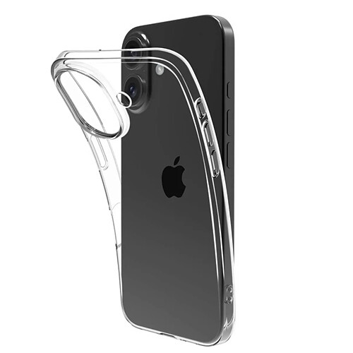 My Way Myway Coque de Protection pour iPhone 16 Flexible Transparent