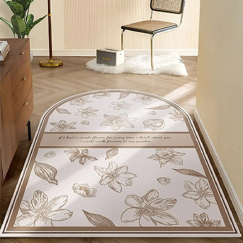 LUUCOZK Tapis de porte d'entrée antidérapants pour entrée intérieure - Motif vertical 1-80x120cm