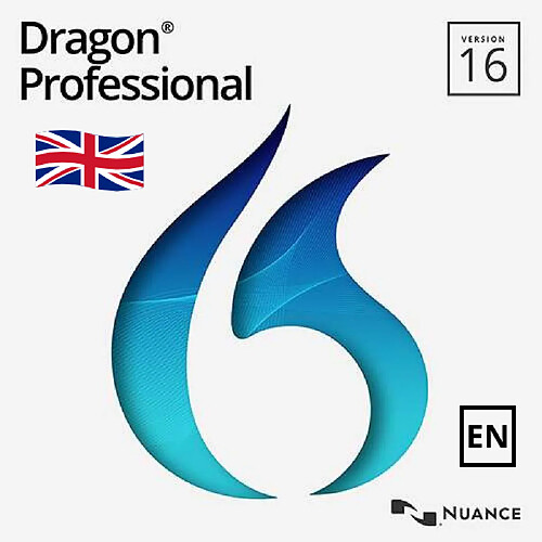 Nuance [Version Anglais] - Dragon Professional 16 - Licence perpétuelle - 1 poste - A télécharger