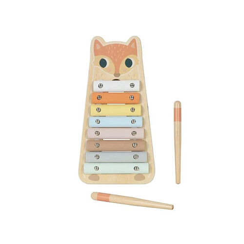 EliNeli Xylophone en bois - Renard