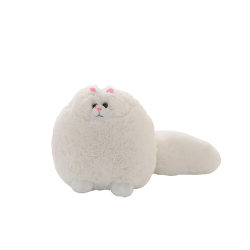 Universal Peluche pour chat moelleux kawaii de 30 cm Poupée pour chat persan Poupée d'oreiller souple Poupée d'animal en peluche Bébé enfant Jouet Cadeau de Noël | Animaux en peluche