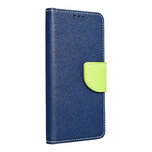 Caseink Coque Etui Fancy Book pour Xiaomi Redmi 9C navy/lime