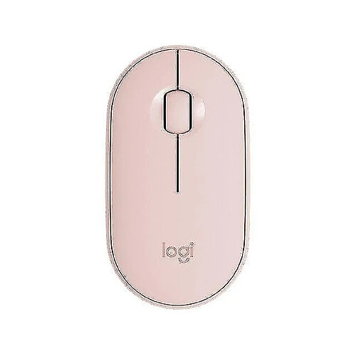 Universal Souris Bluetooth sans fil souris portables mignonnes (rose)