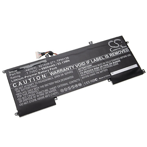 vhbw Batterie compatible avec HP 2EX78PA, 2EX79PA, 2EX80PA, 2EX85PA, 2EX86PA, 2EX87PA, 2EX88PA laptop (6900mAh, 7,7V, Li-polymère)